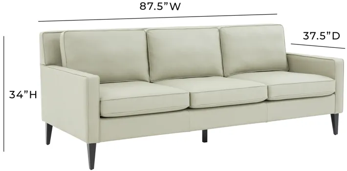 Luna Stone Gray Sofa