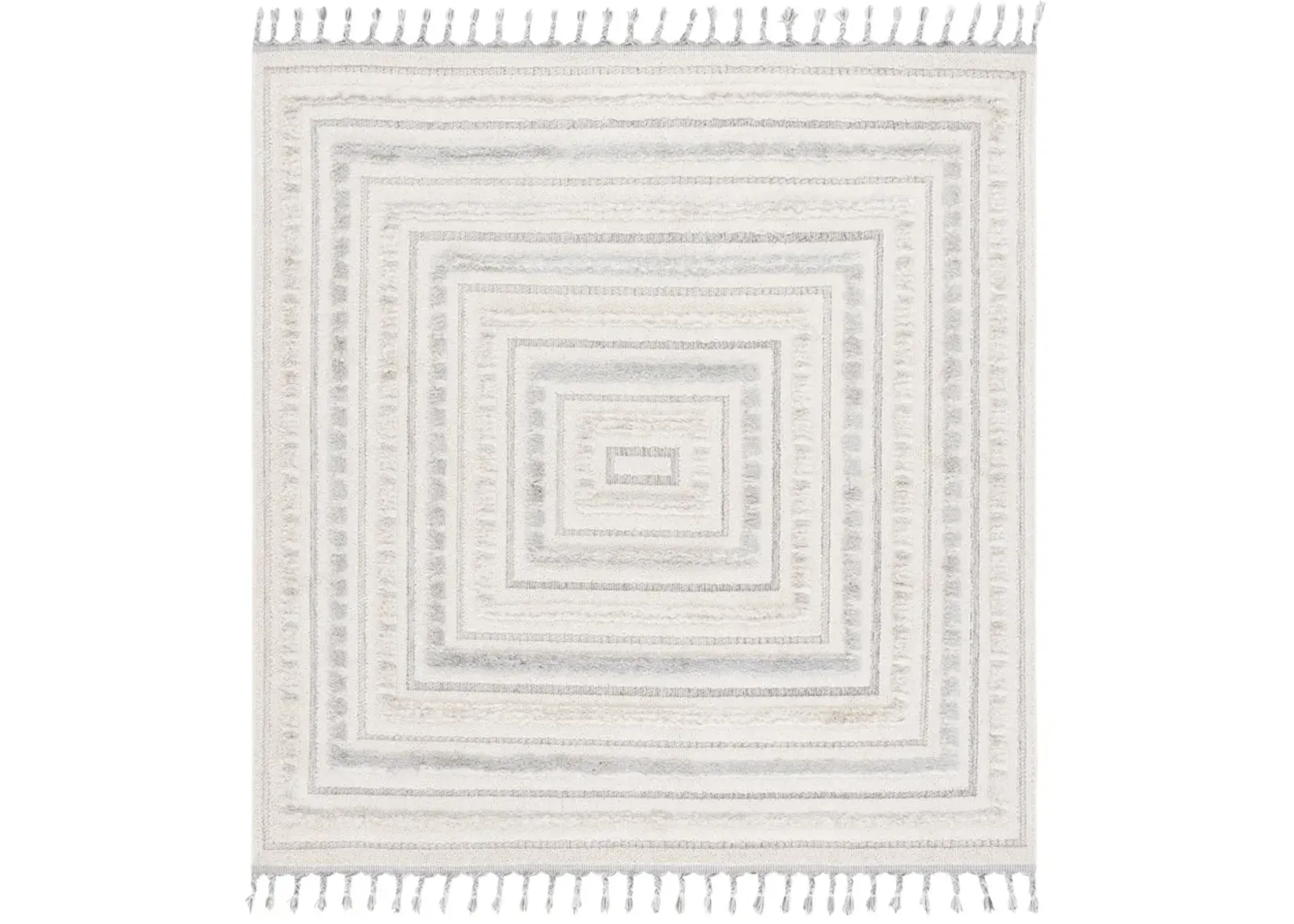 CHLOE 101 IVORY  6'-7' x 6'-7' Square Square Rug