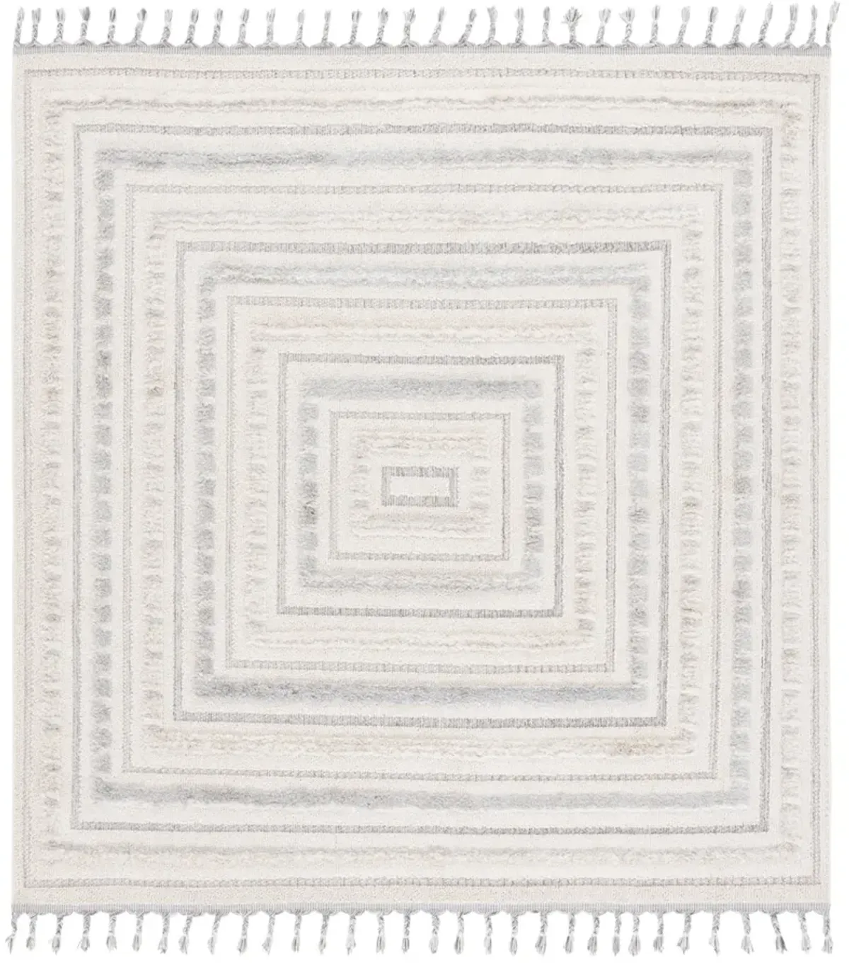 CHLOE 101 IVORY  6'-7' x 6'-7' Square Square Rug