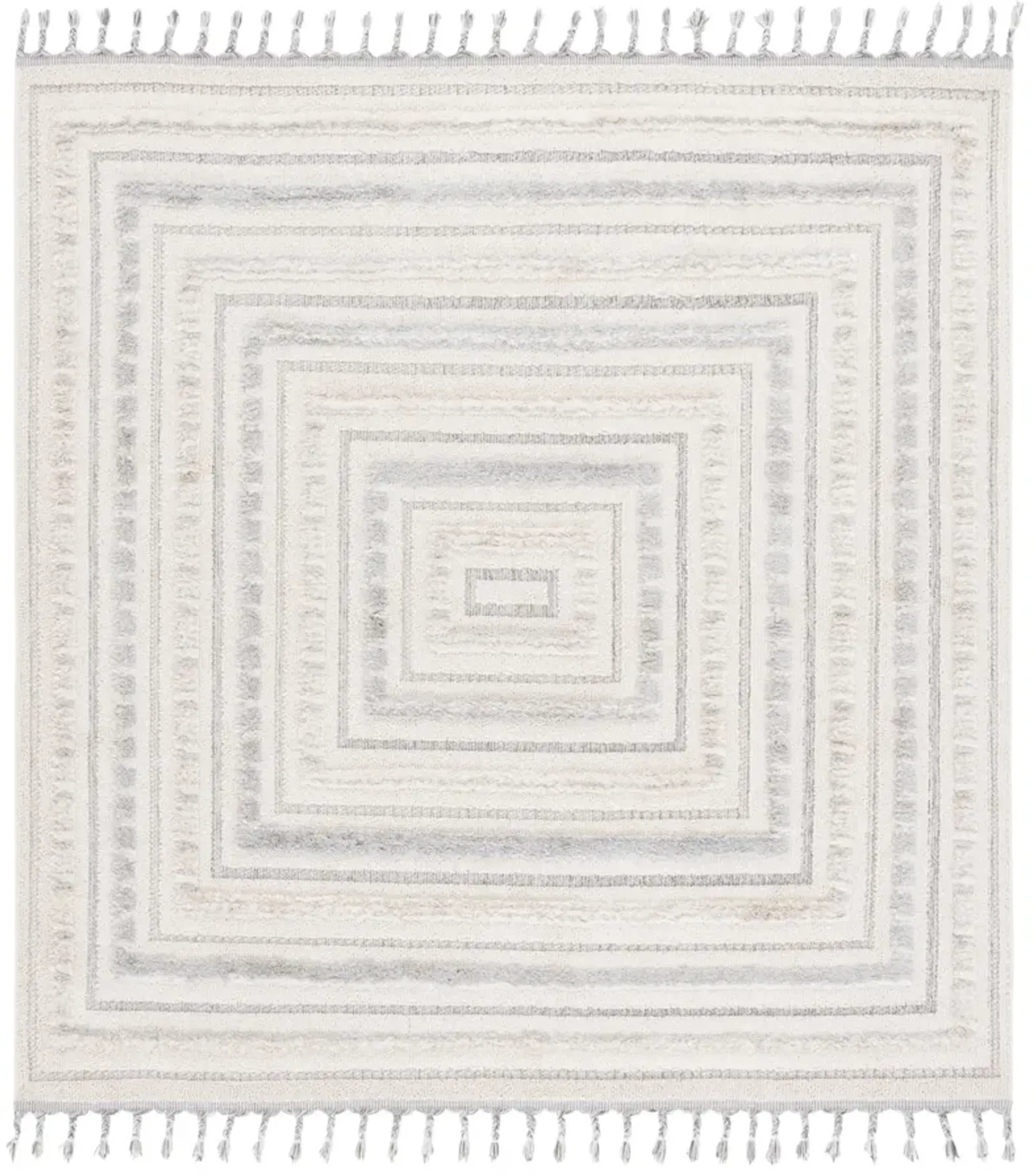 CHLOE 101 IVORY  6'-7' x 6'-7' Square Square Rug