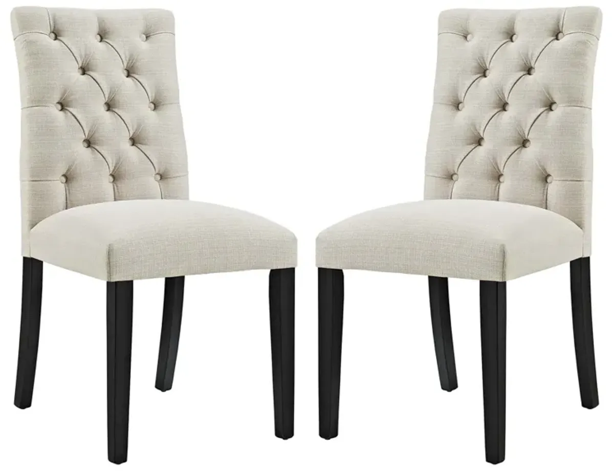 Duchess Dining Chair Fabric Set of 2