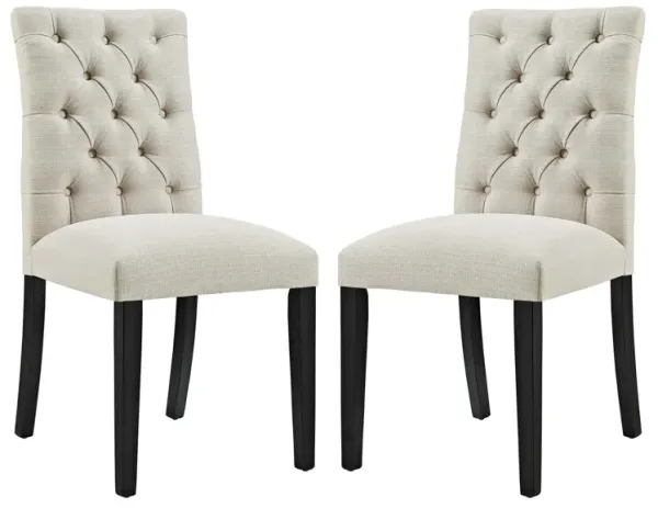 Duchess Dining Chair Fabric Set of 2