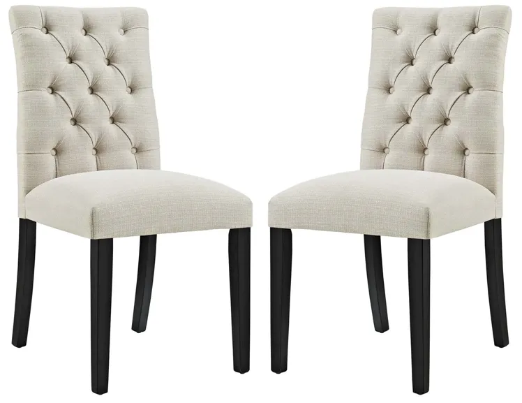 Duchess Dining Chair Fabric Set of 2