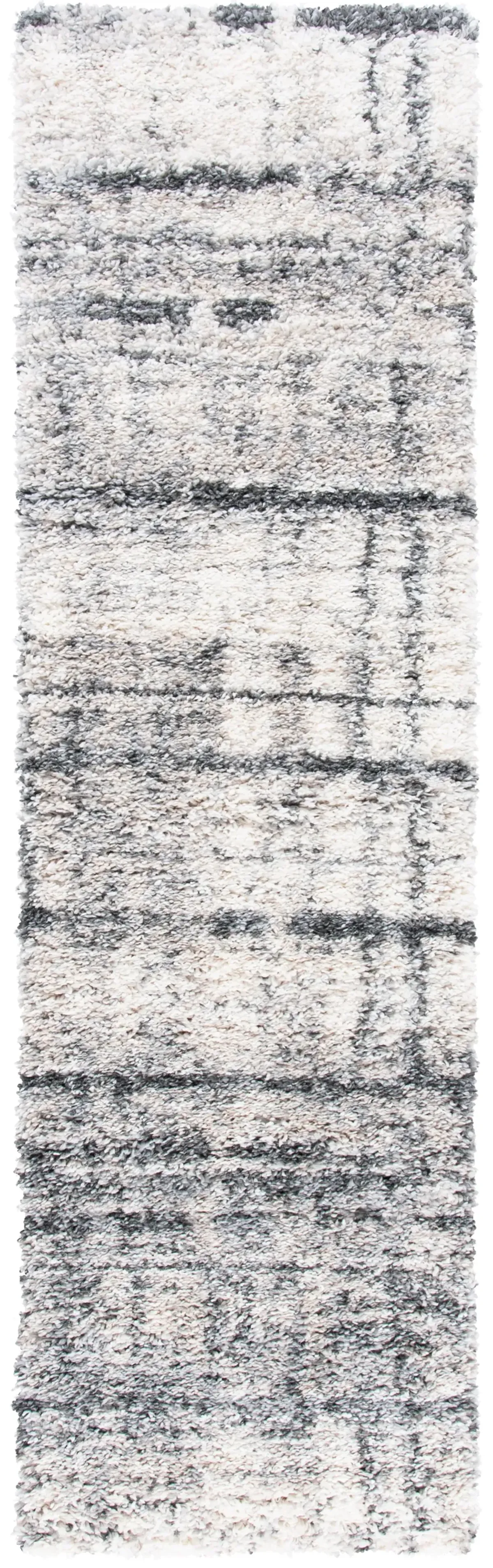 FONTANA SHAG Runner Power Loomed 2'-3" X 10' Rug