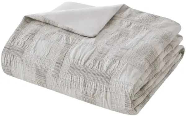 3 Piece Cotton Jacquard Duvet Set