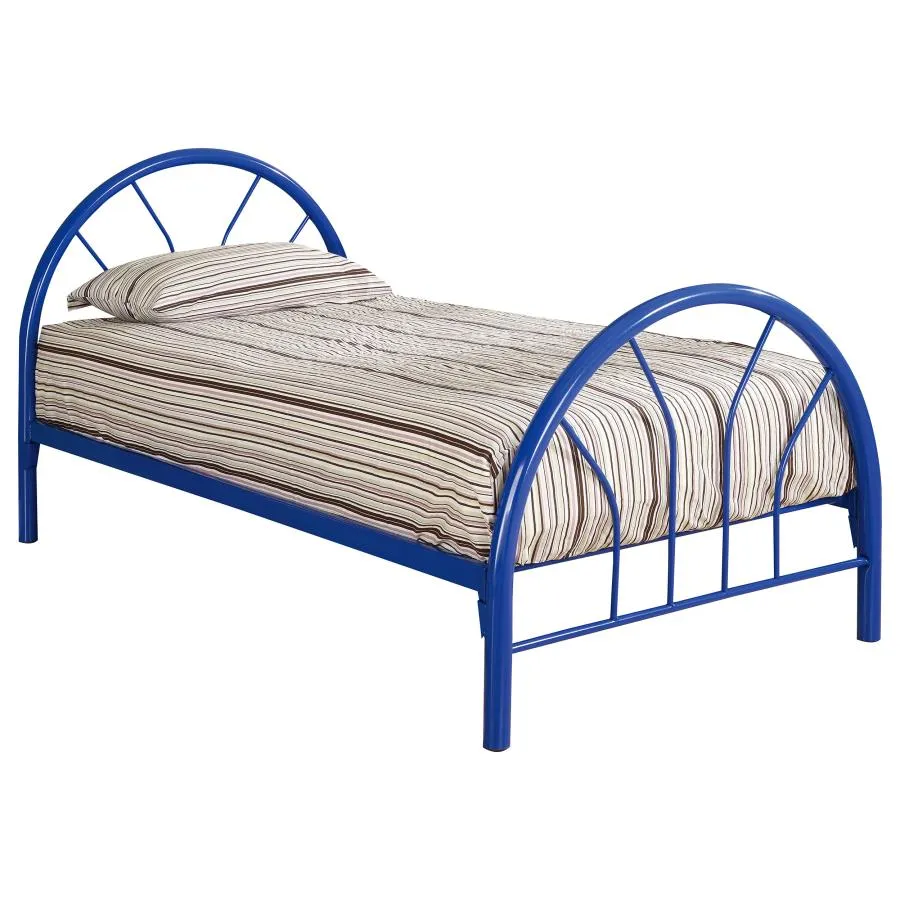 Marjorie Twin Platform Bed Blue