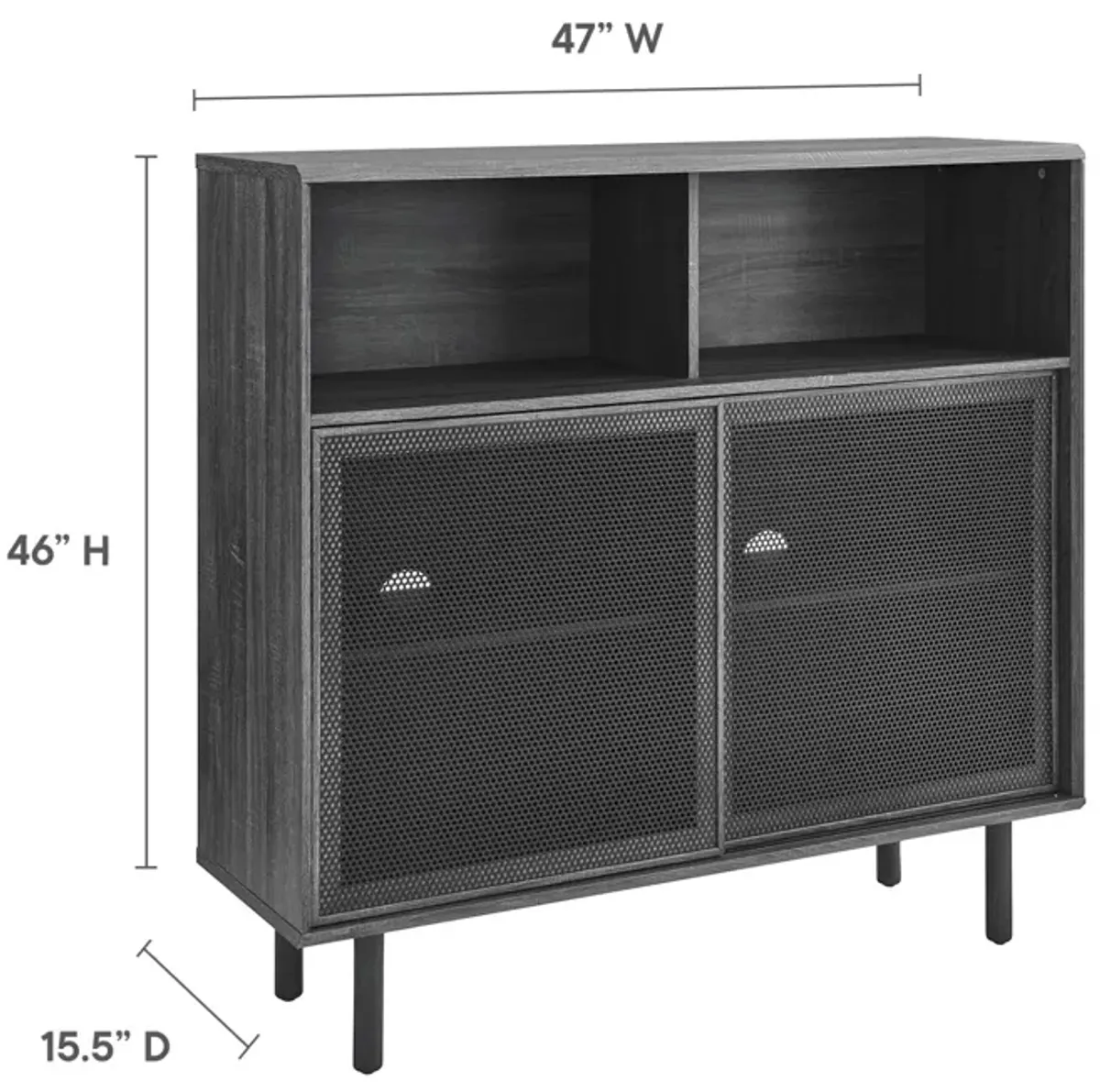 Kurtis 47" Display Cabinet