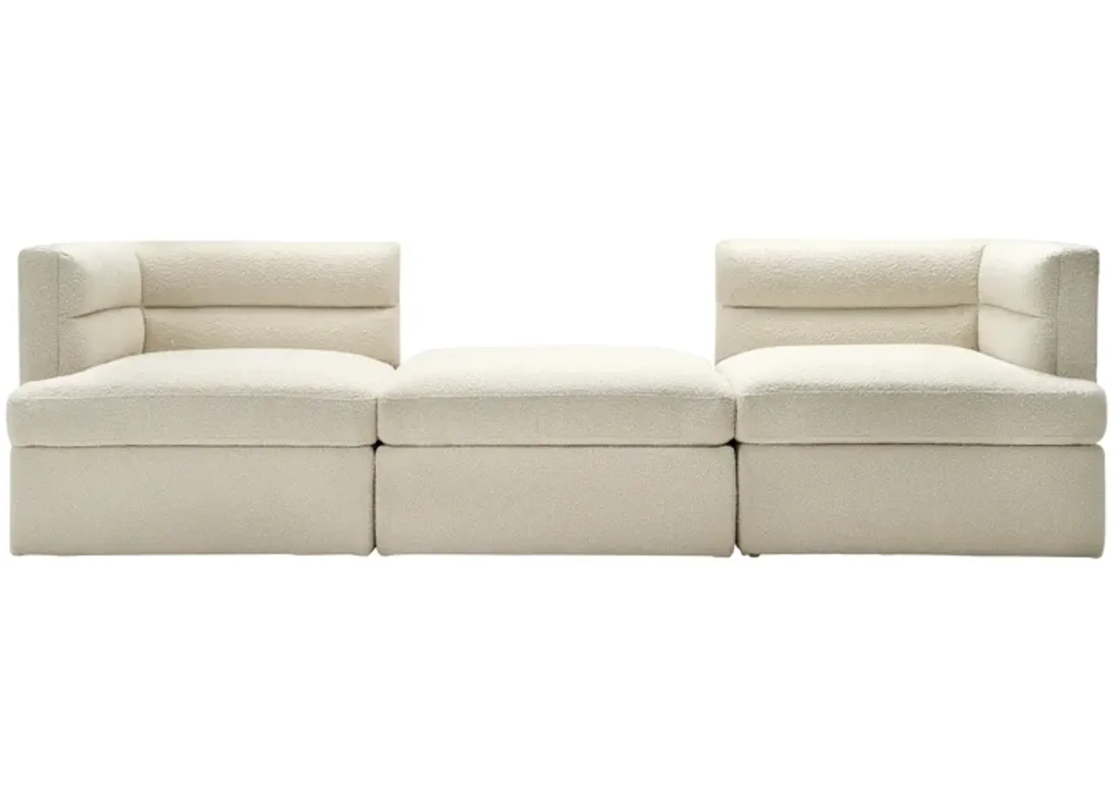 Modern, Modular Sofa, Ivory Kd