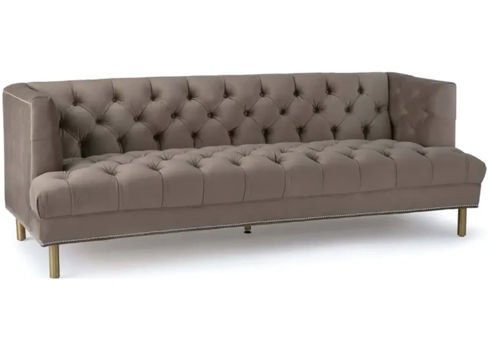 Stella Velvet Sofa (Urban Bronze)