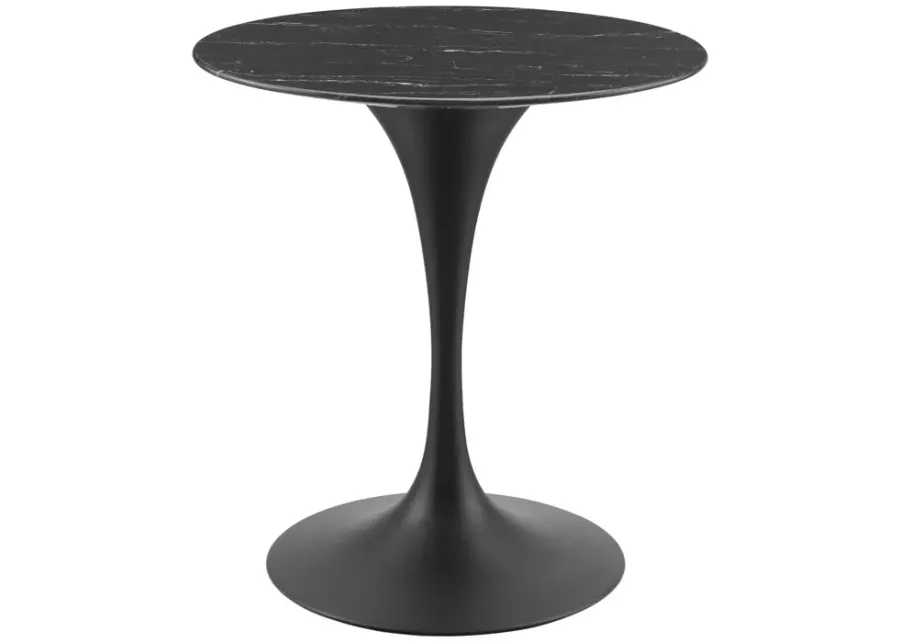 Lippa 28" Artificial Marble Dining Table