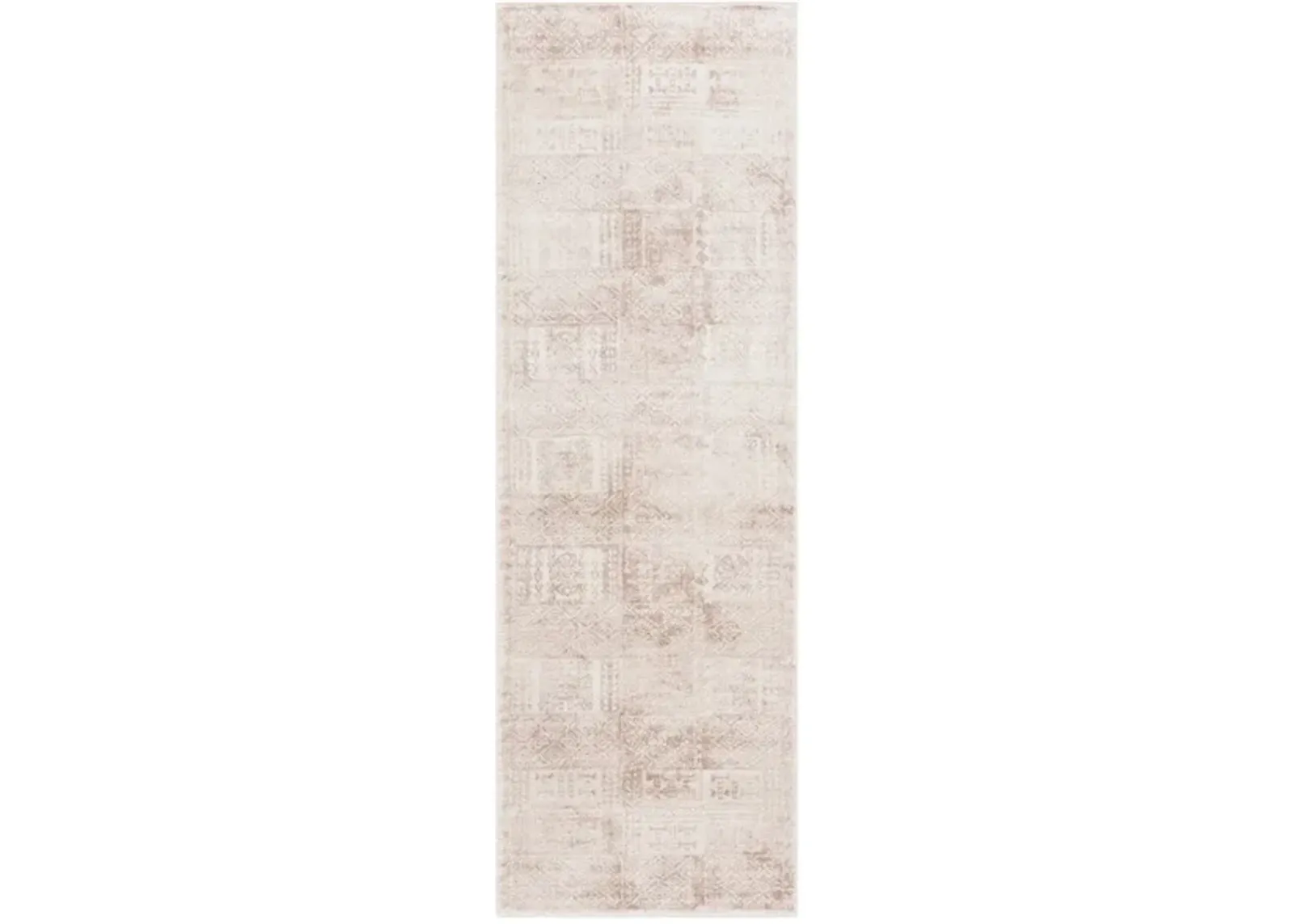 WHISPER 818 Beige 2'-6' X 8' Runner Rug