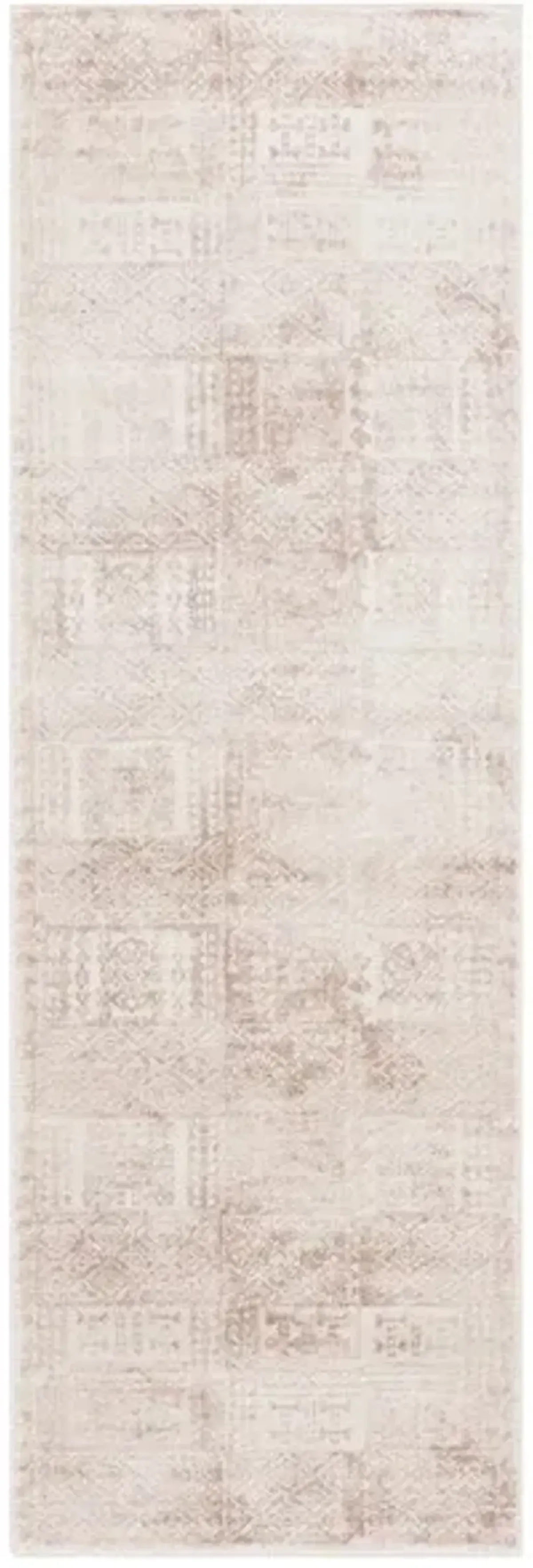 WHISPER 818 Beige 2'-6' X 8' Runner Rug