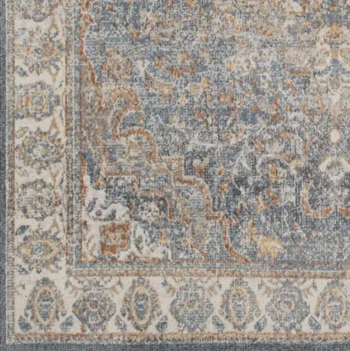 Lillian LLL-2321 2'7" x 7'3" Machine Woven Rug
