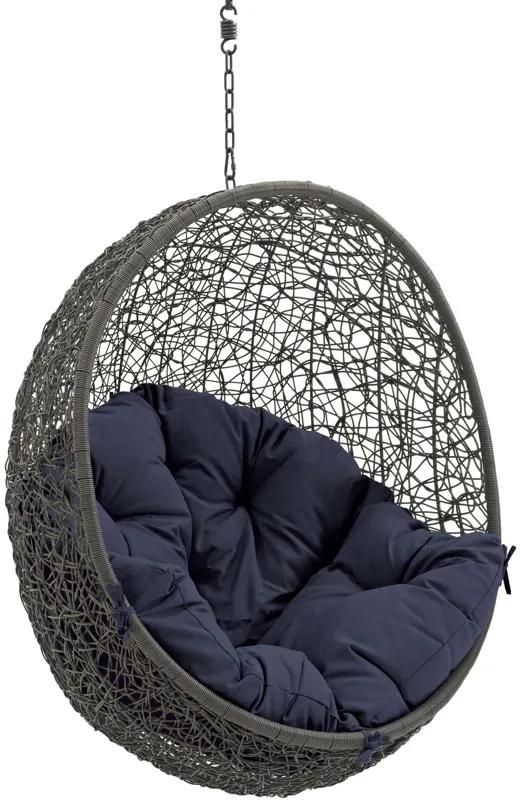 Hide Outdoor Patio Swing Chair Without Stand