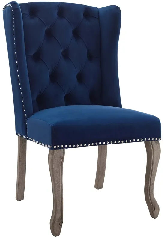 Apprise Side Chair Performance Velvet Set of 2