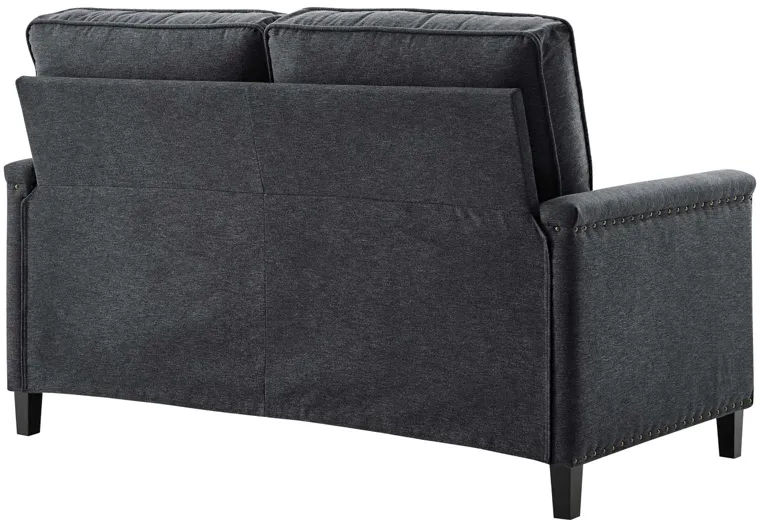 Ashton Upholstered Fabric Loveseat