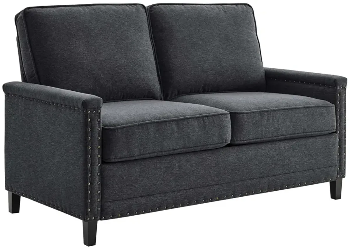 Ashton Upholstered Fabric Loveseat