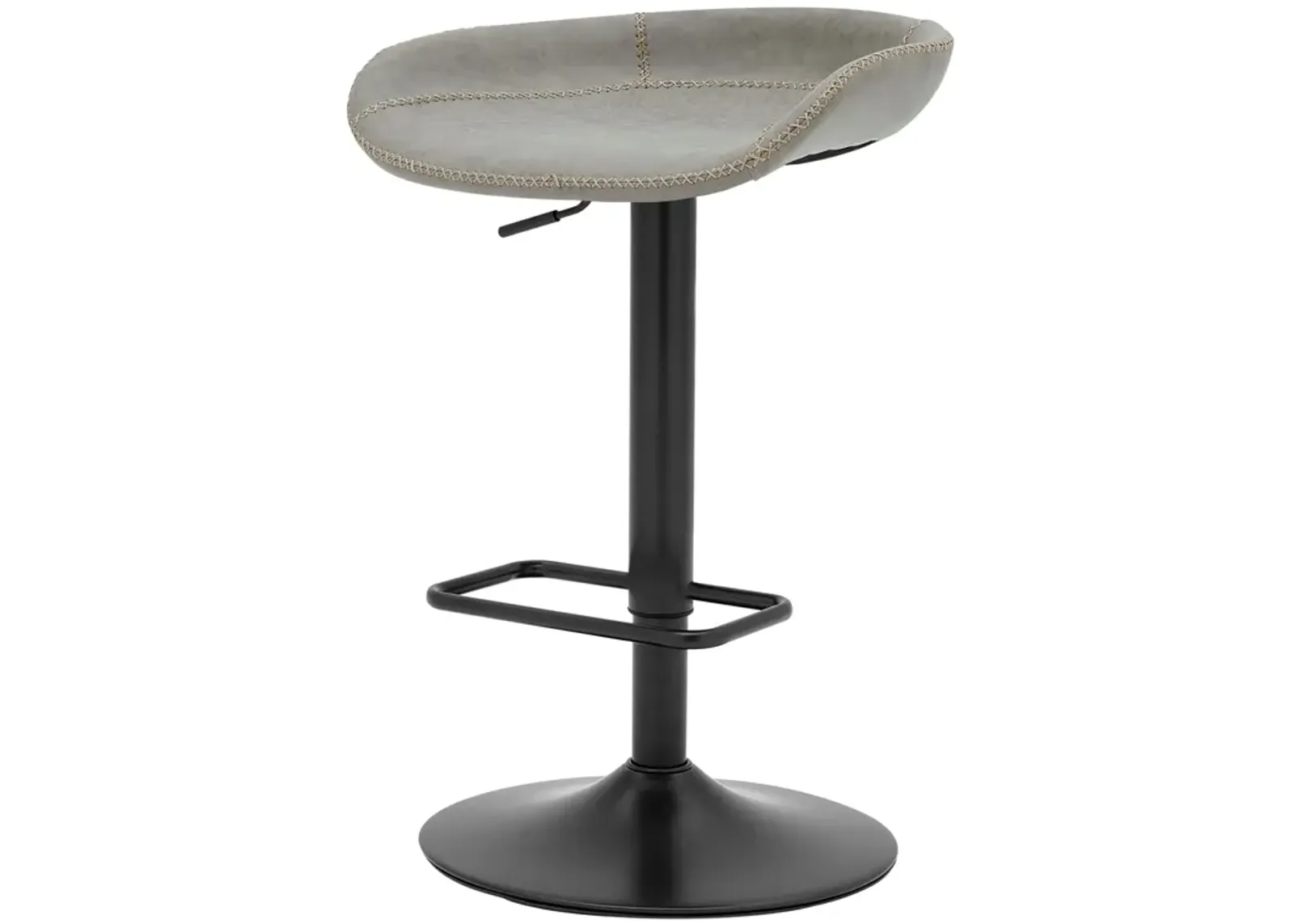 Rogue   Gaslift Bar Stool, Vintage Mist Gray