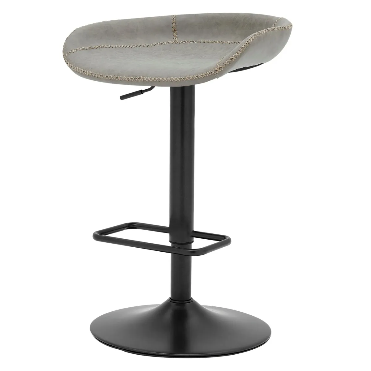 Rogue   Gaslift Bar Stool, Vintage Mist Gray