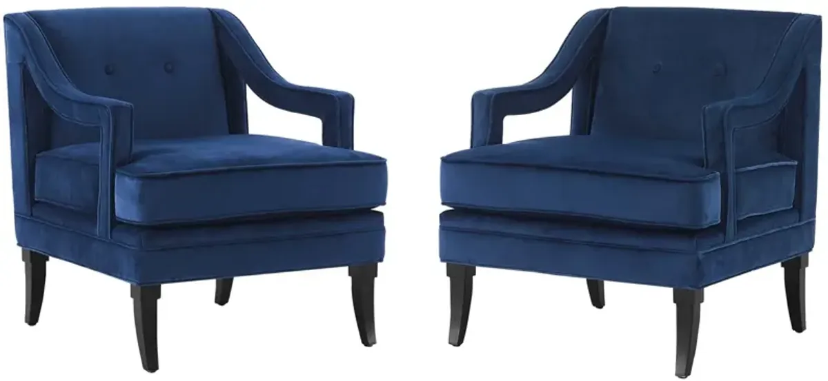 Concur Living Room Set Performance Velvet Set of 2