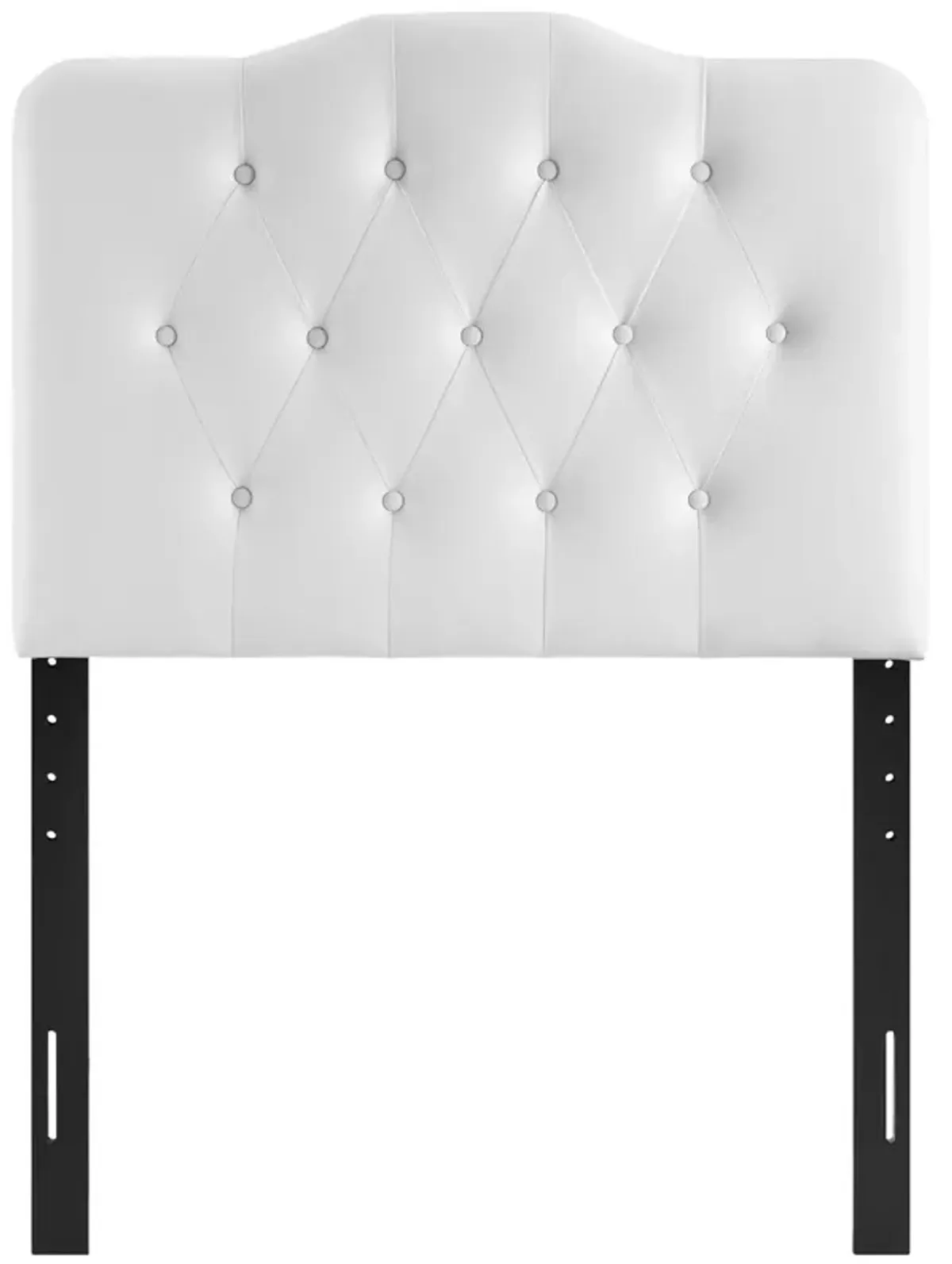 Annabel Twin Upholstered Vinyl Headboard