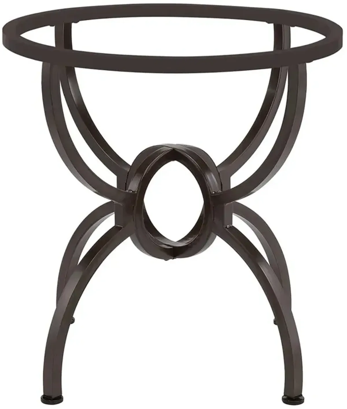 Aviano Dining Table Base Gunmetal