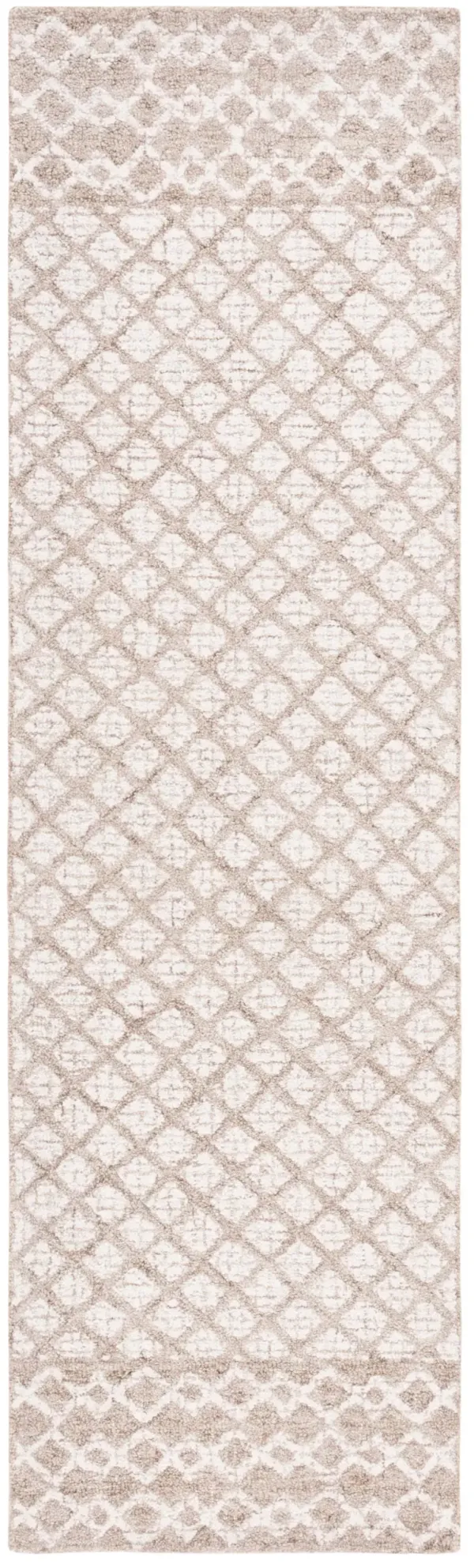 ABSTRACT Hand Tufted 2'-3' x 8' runner