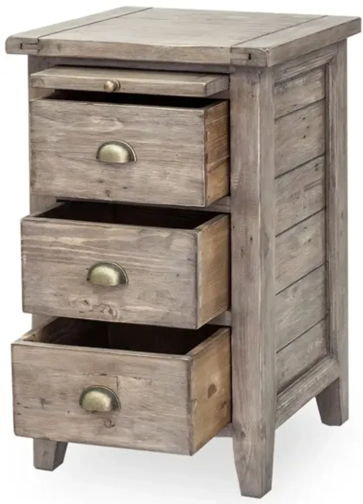 Irish Coast 3 Drw Nightstand - Sundried