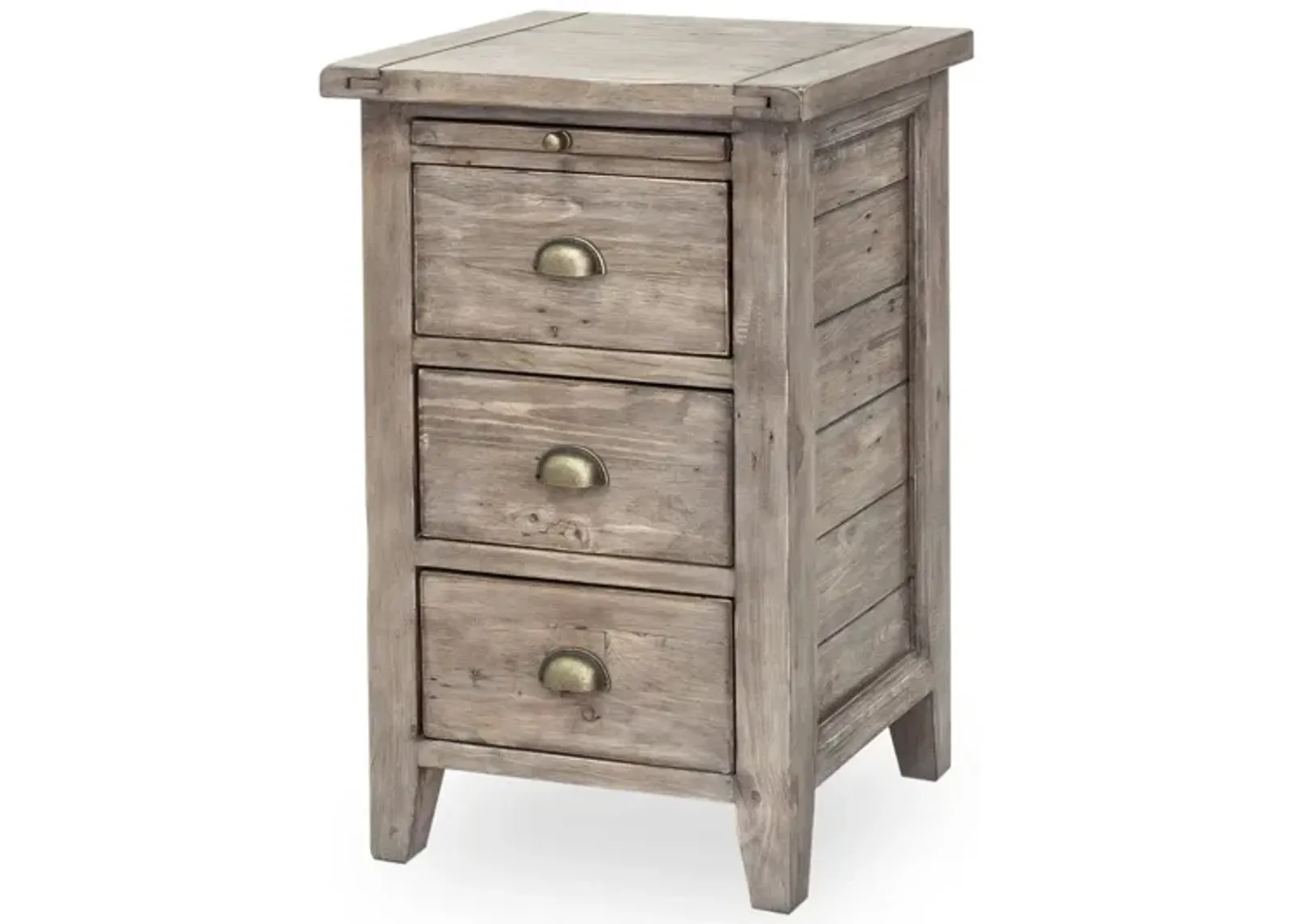 Irish Coast 3 Drw Nightstand - Sundried