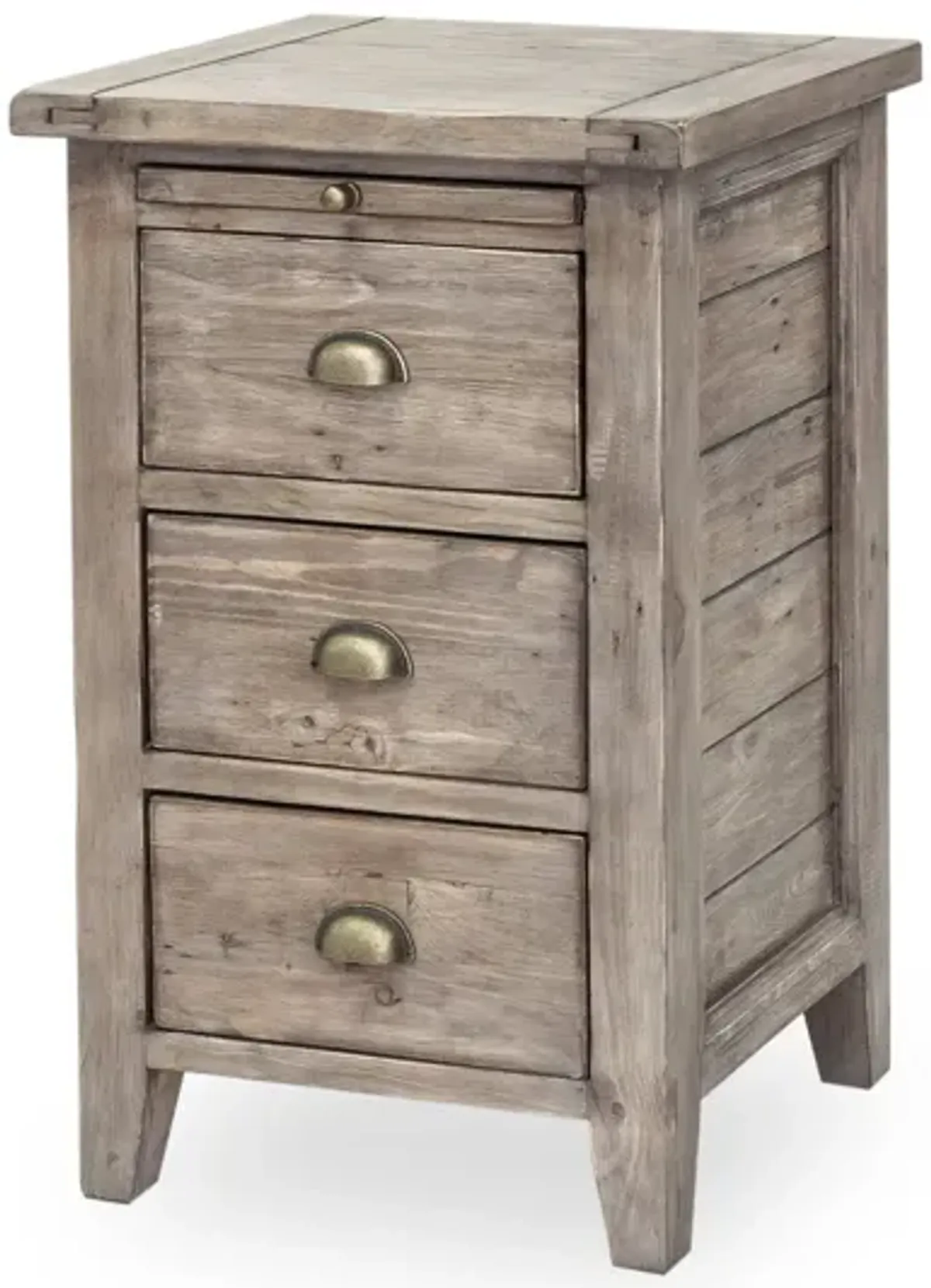 Irish Coast 3 Drw Nightstand - Sundried