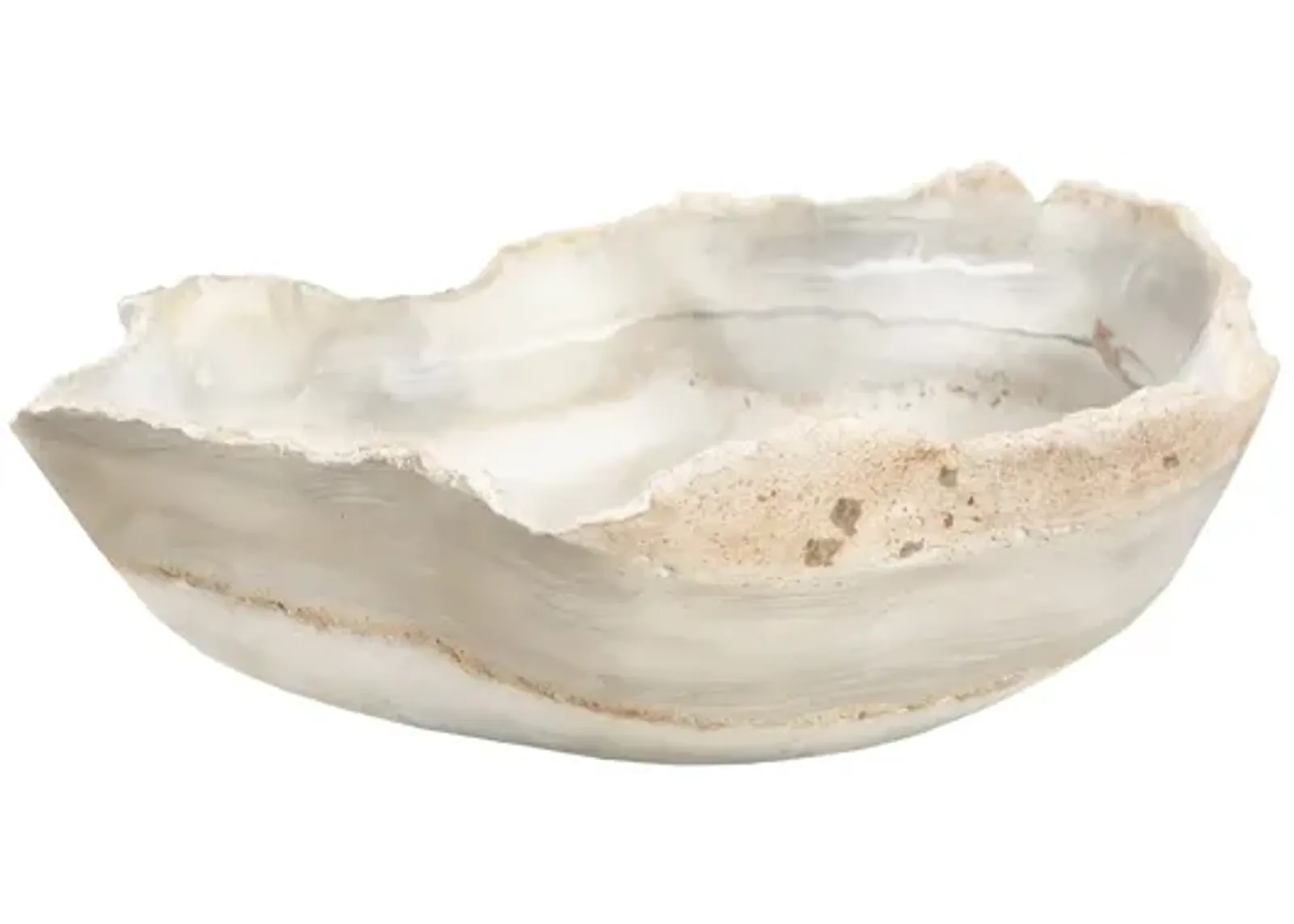 Cast Onyx Bowl, Faux Finish , Small