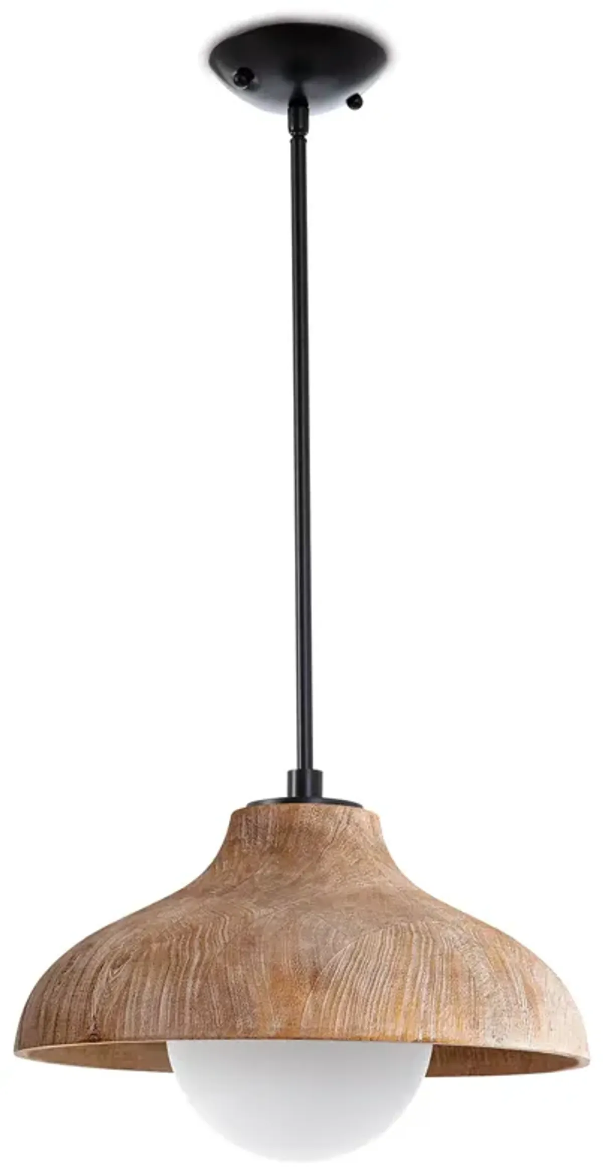 Coastal Living Surfside Wood Pendant (Natural)