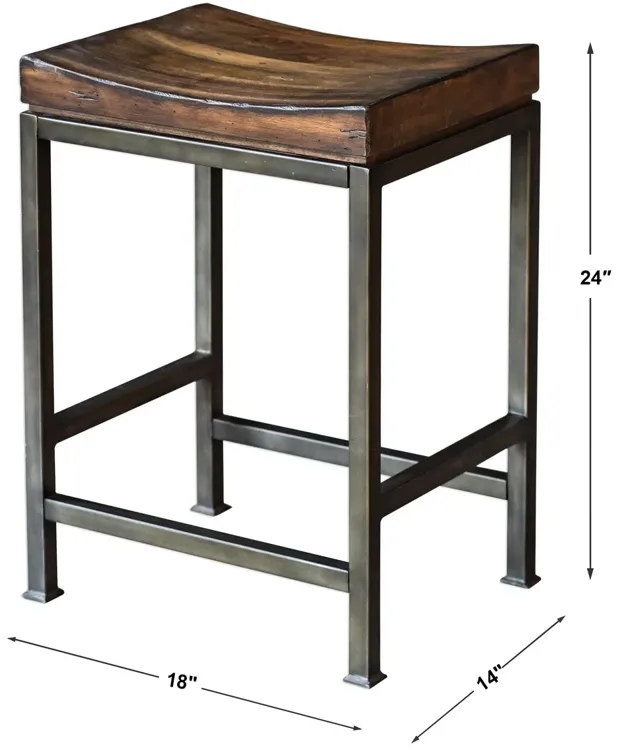 Beck Wood Counter Stool