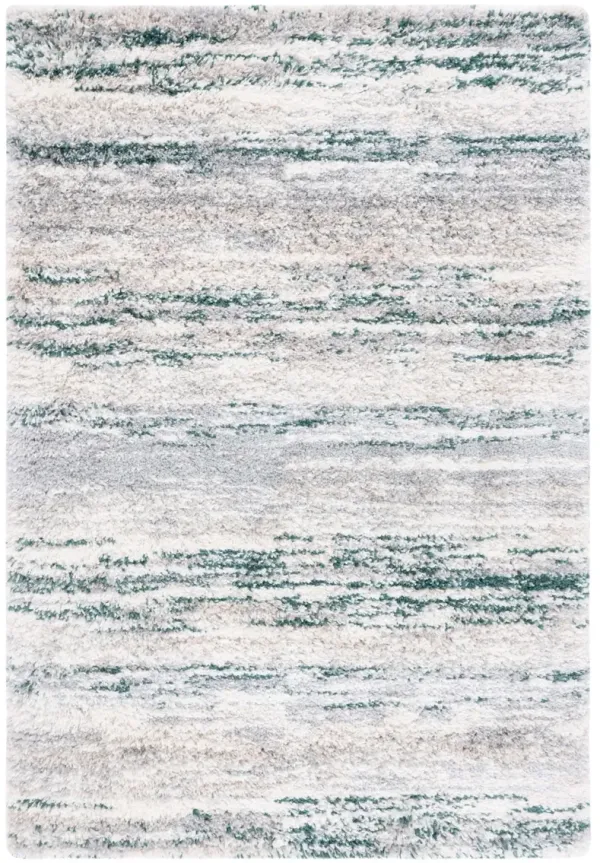 FONTANA SHAG 842 IVORY  3' x 5' Small Rectangle Rug