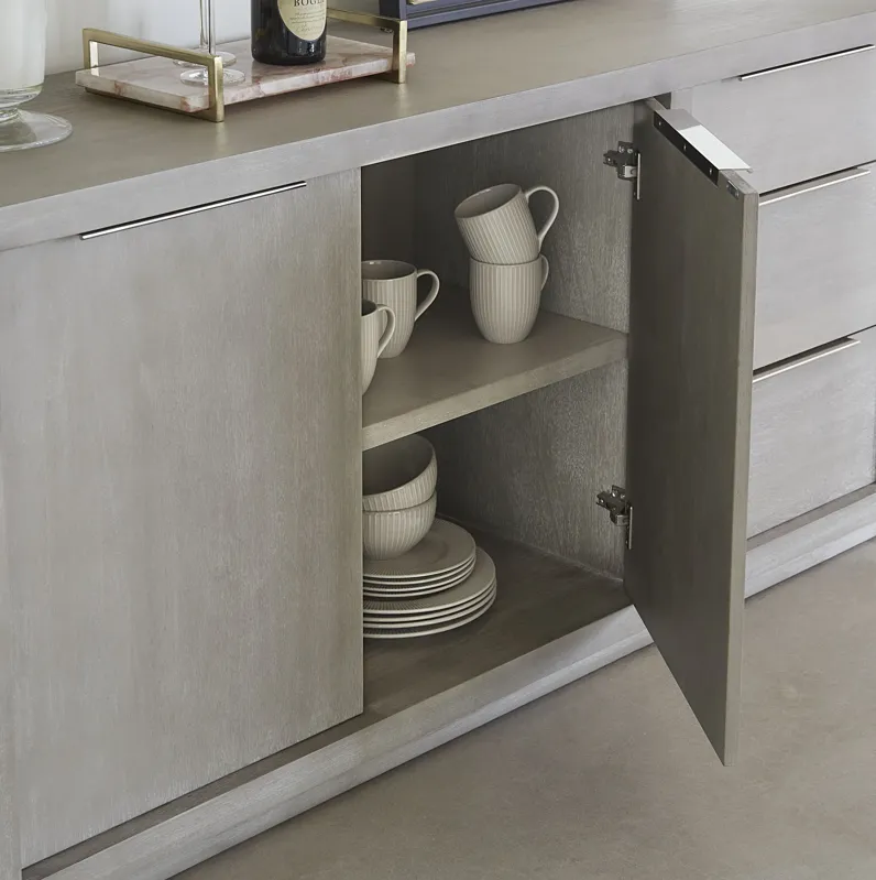 Oxford Three-Drawer Sideboard in Mineral