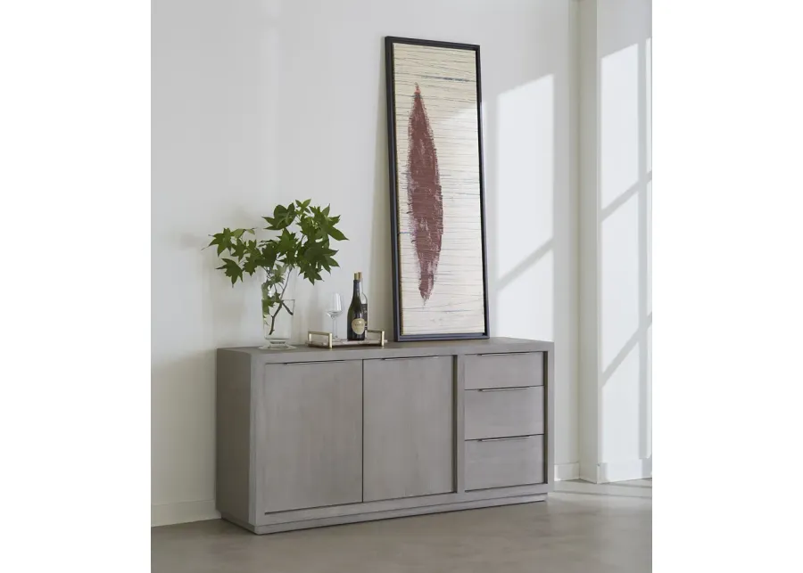 Oxford Three-Drawer Sideboard in Mineral