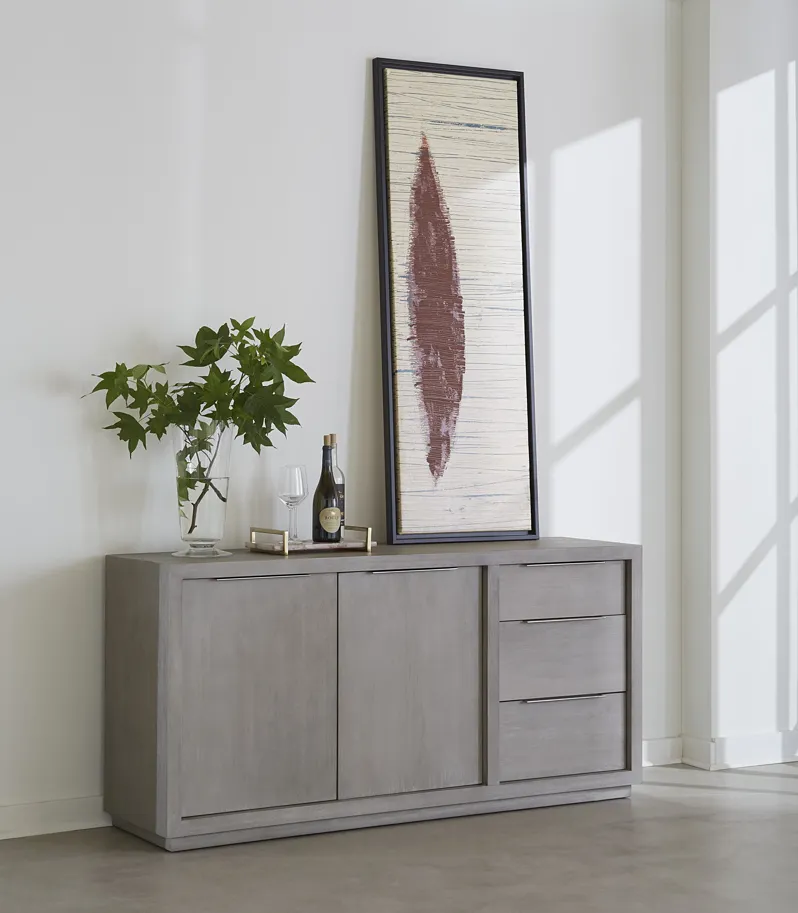 Oxford Three-Drawer Sideboard in Mineral