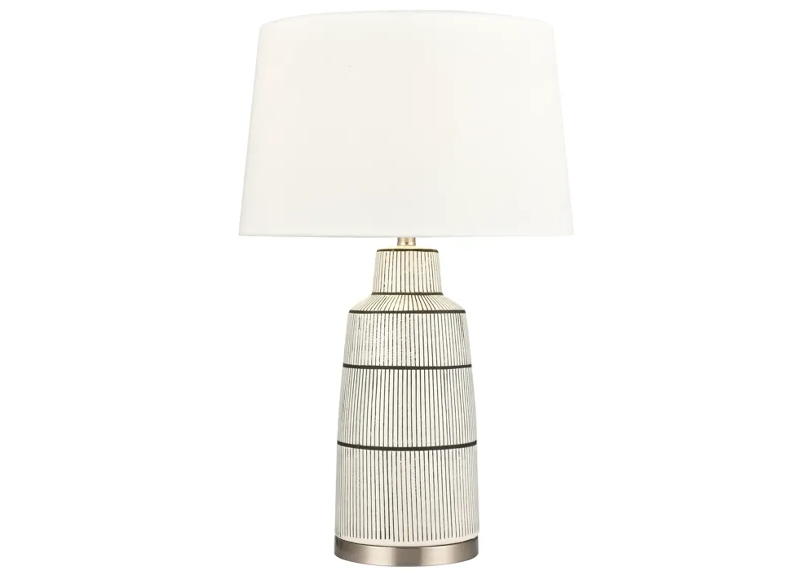 Ansley 30'' High 1-Light Table Lamp - Gray - Includes LED Bulb