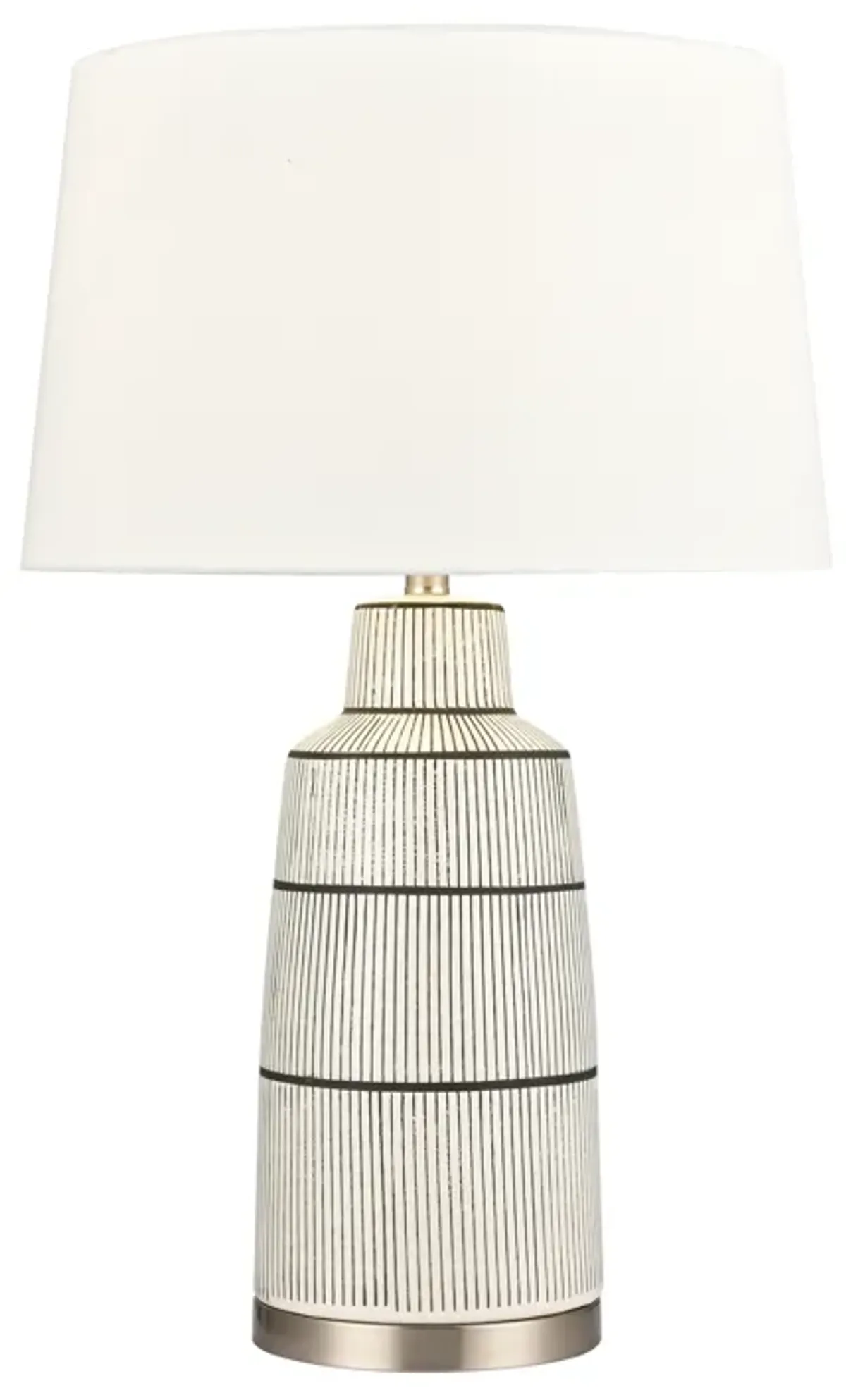 Ansley 30'' High 1-Light Table Lamp - Gray - Includes LED Bulb