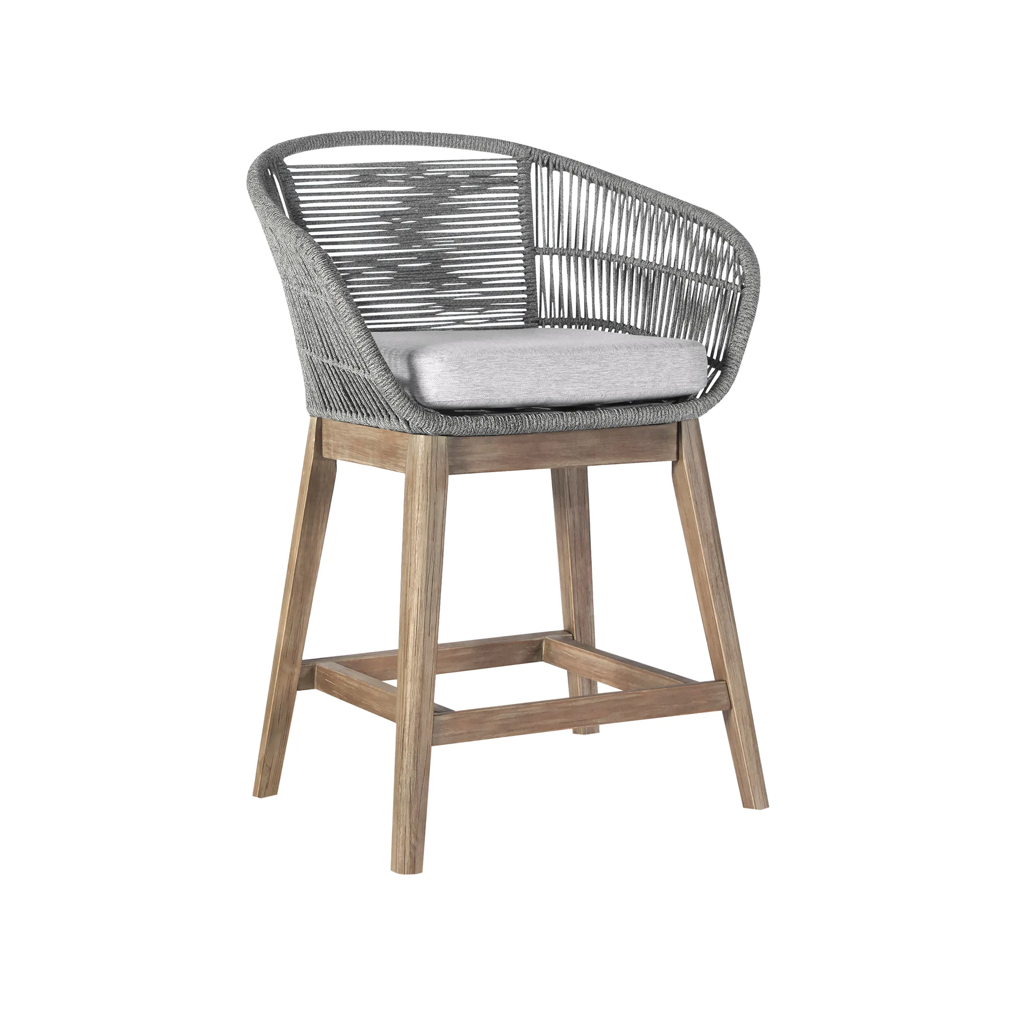 Tutti Frutti Grey Indoor/Outdoor Counter Stool 