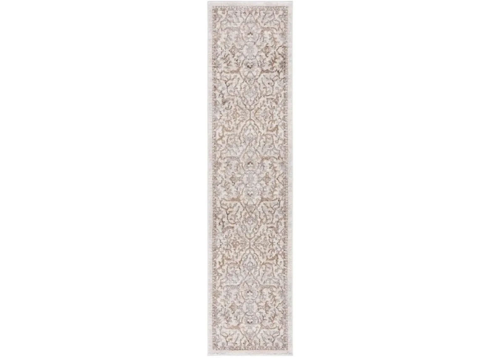 PALMA 336 Brown 2'-2' X 9' Runner Rug