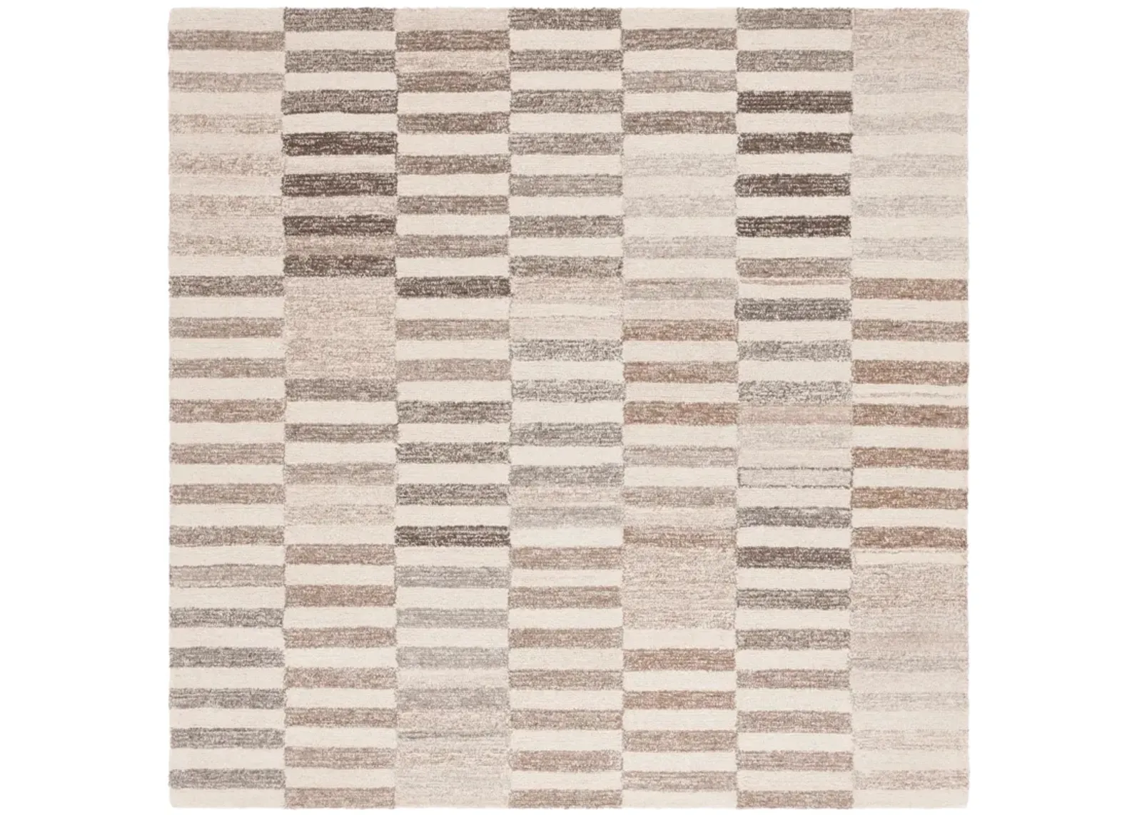 EBONY 601 BEIGE  6' x 6' Square Square Rug