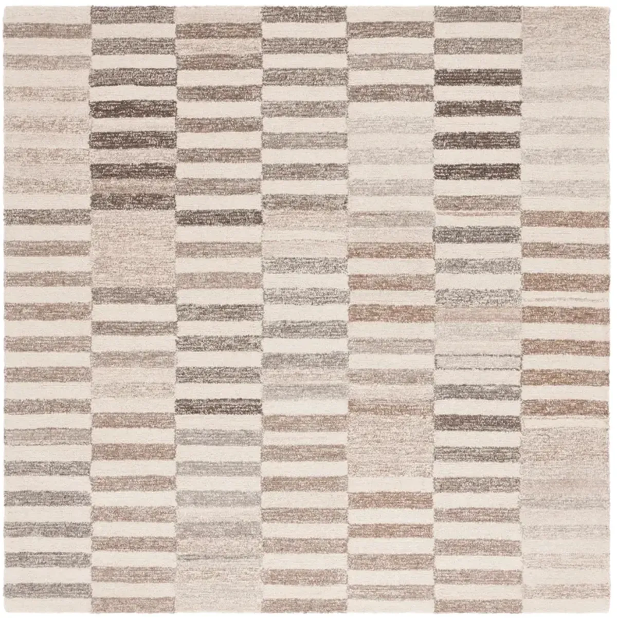 EBONY 601 BEIGE  6' x 6' Square Square Rug