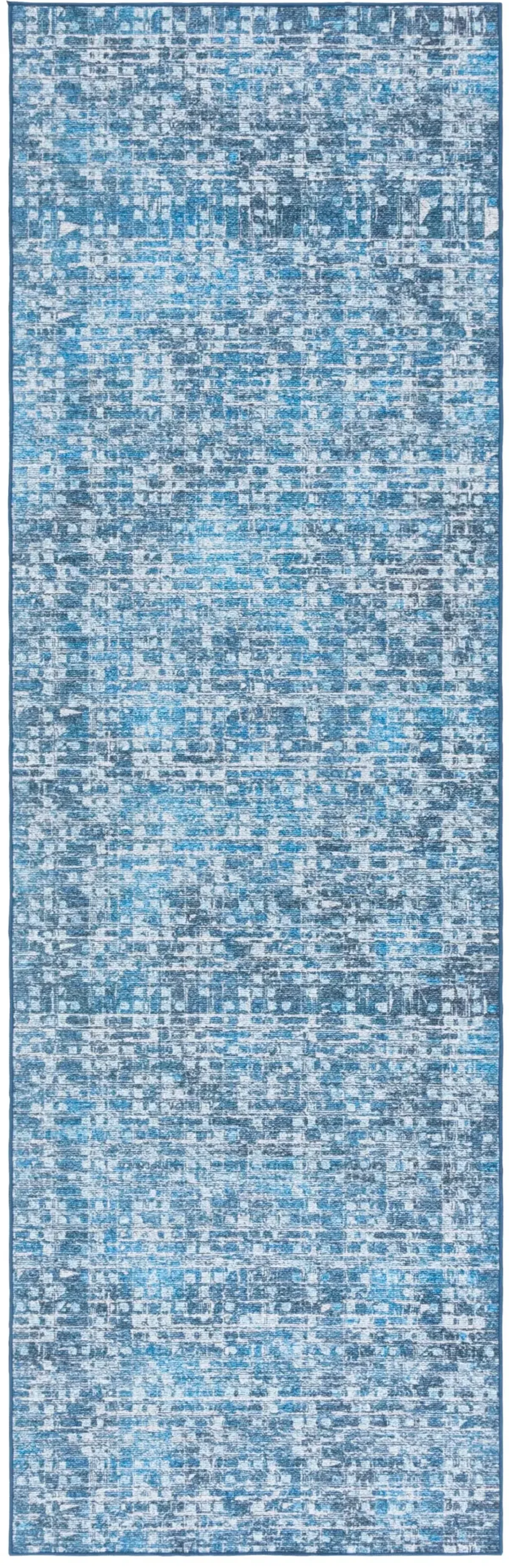 ARIZONA 901 BLUE  2'-6' x 8' Runner Rug