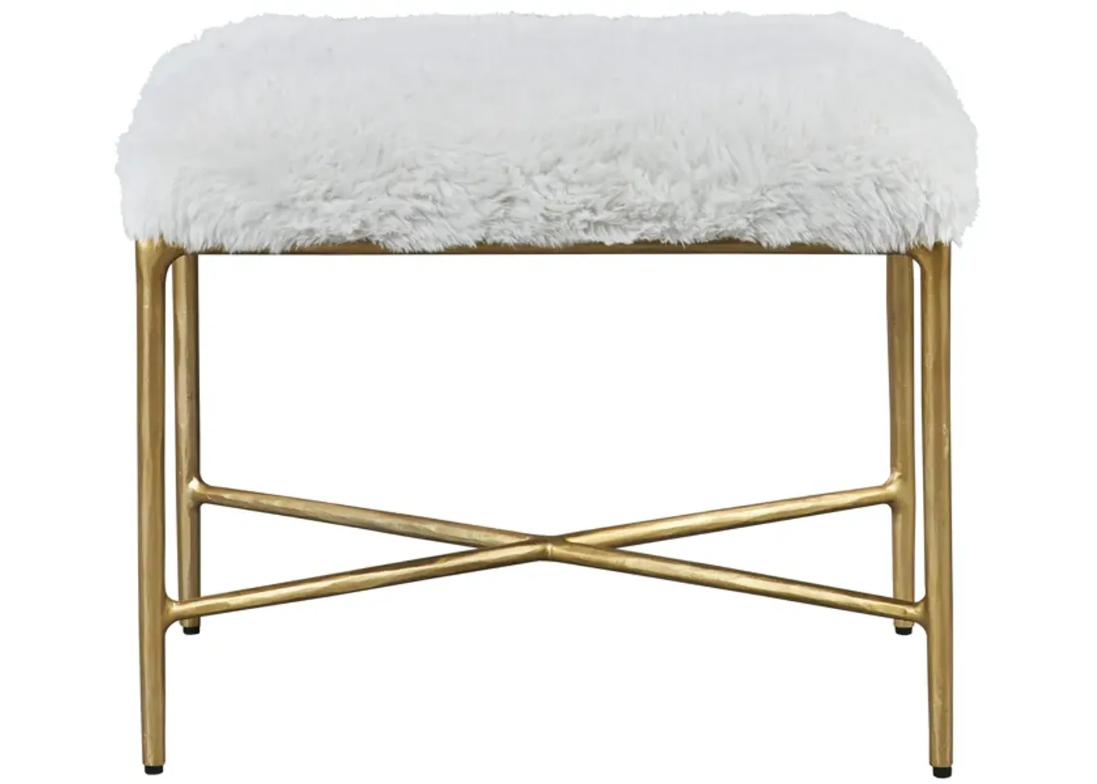 Charmed Sheepskin Small Bench