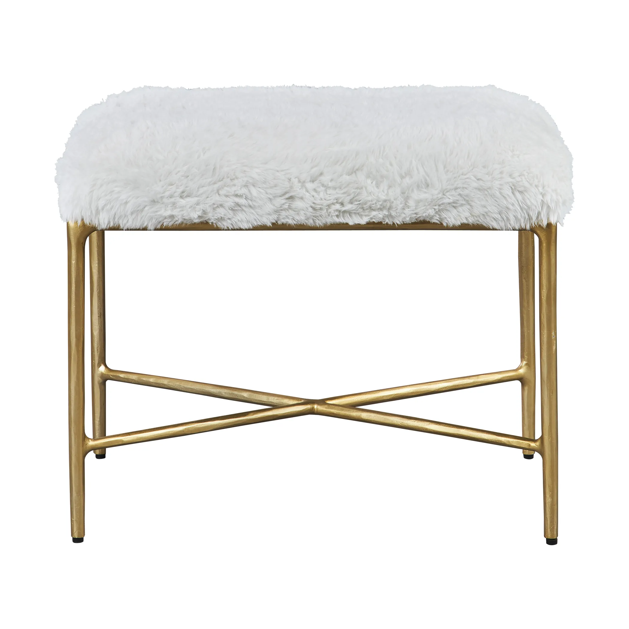 Charmed Sheepskin Small Bench