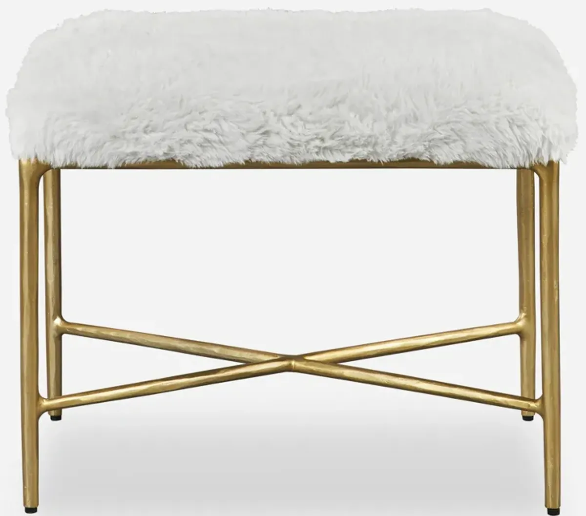 Charmed Sheepskin Small Bench