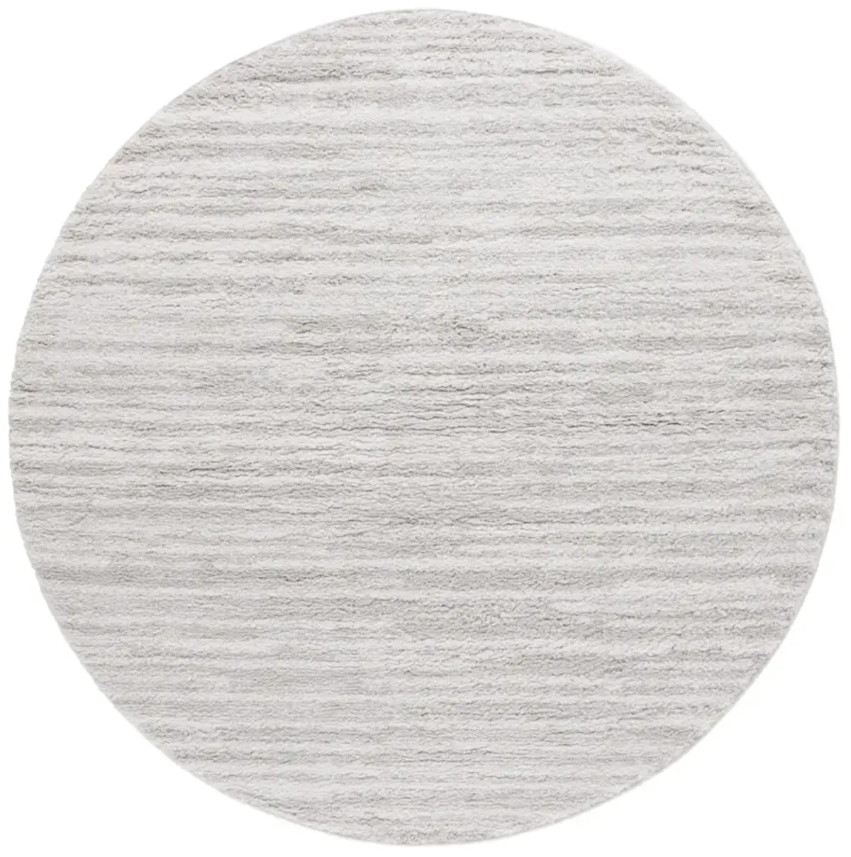 RUMI SHAG 110 LIGHT GREY  6'-7' x 6'-7' Round Round Rug