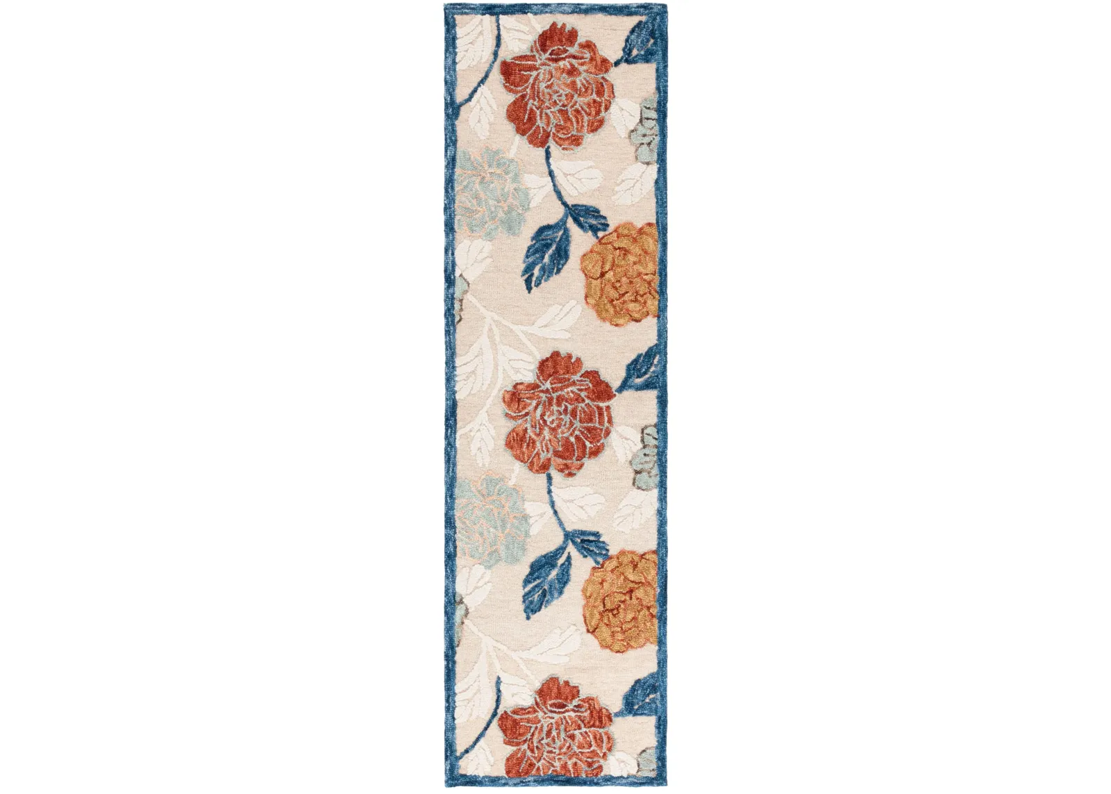 BLOSSOM 566 BEIGE  2'-3' x 8' Runner Rug