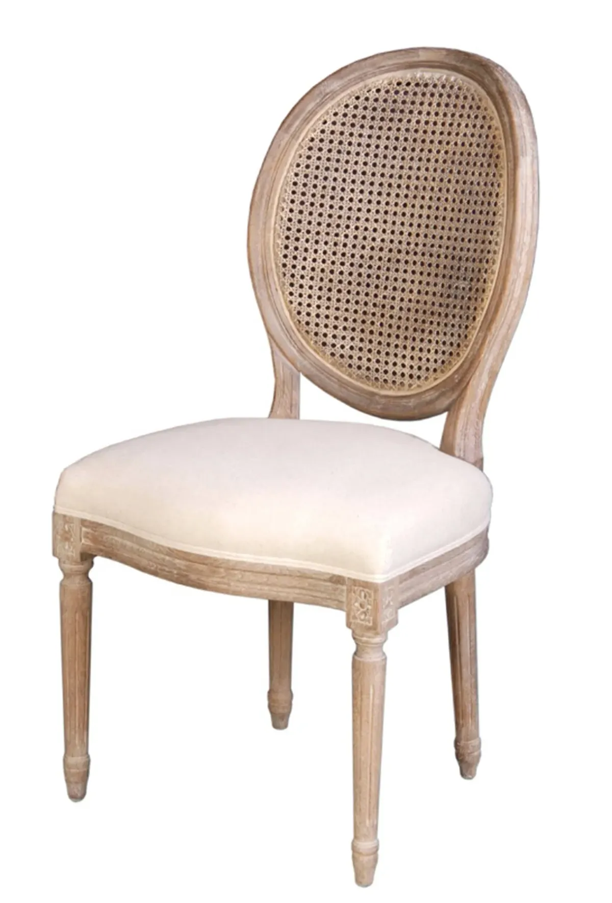 Napoleon Cane Back Dining Chairs - Set Of 2